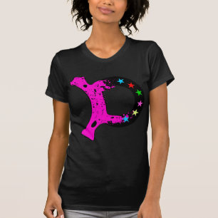 Camiseta ╚" ・ Gordo ・ inicial "D" Fabuloso do Tanque Superi