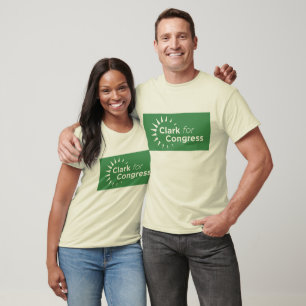 Camiseta Gordon Clark para o t-shirt orgânico do congresso