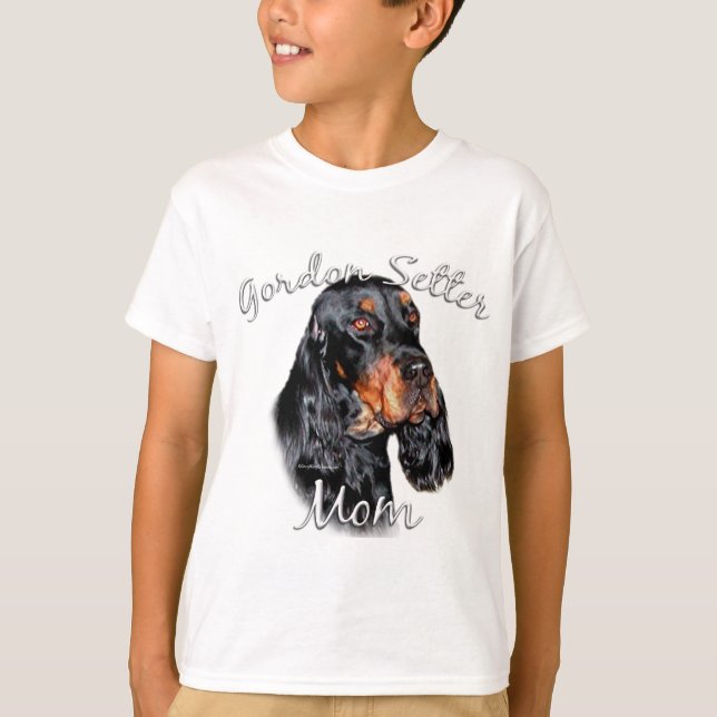 Camiseta Gordon Setter Mãe 2 (Frente)