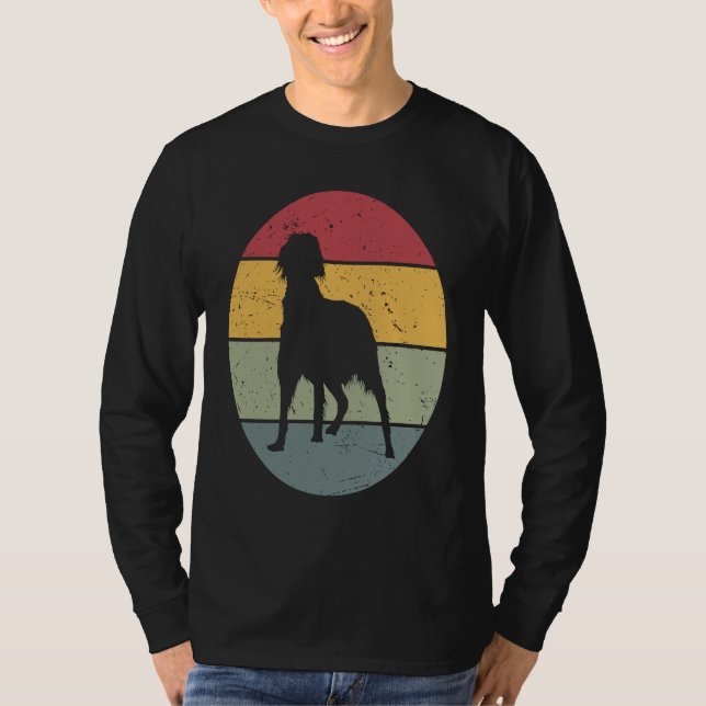 Camiseta Gordon Setter Vintage (Frente)