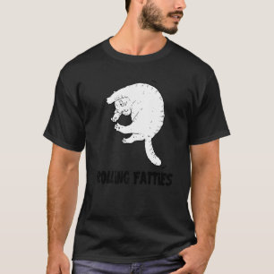 Camiseta Gordos Rolantes Gato Gato Roupa Gato Pai Gato Mã
