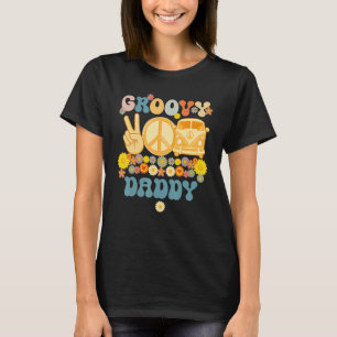 Camiseta Gordura Do Chá de fraldas Da Família Retro-Corresp