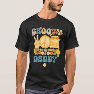 Camiseta Gordura Do Chá de fraldas Da Família Retro-Corresp
