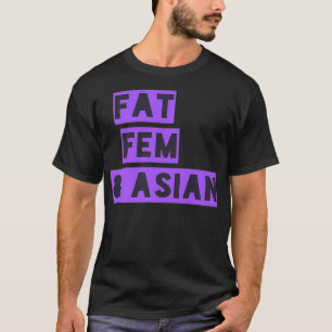 Camiseta Gordura e Aranha Engraçada Asiática Premium Rainha