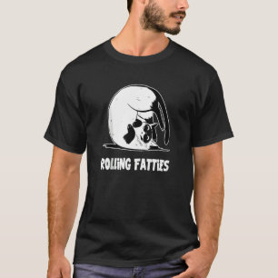 Camiseta Gorduras Rolantes Gato Gato Gato Pai Animal