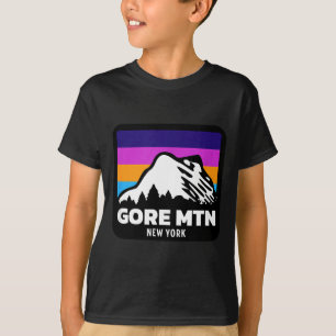 Camiseta Gore montanha nova york esqui snowboard família