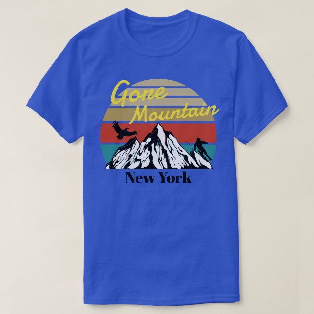 Camiseta Gore Mountain ski New York (Frente do Design)