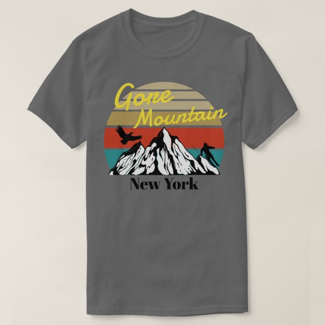 Camiseta Gore Mountain ski New York 4 (Frente do Design)