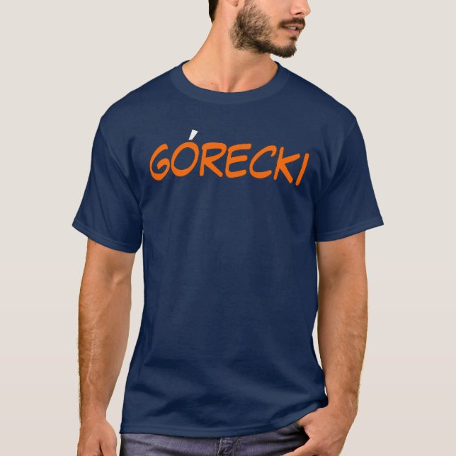 Camiseta gorecki #3 (Frente)