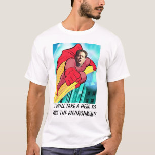 Camiseta gorehero, tomará um herói para salvar o envir…