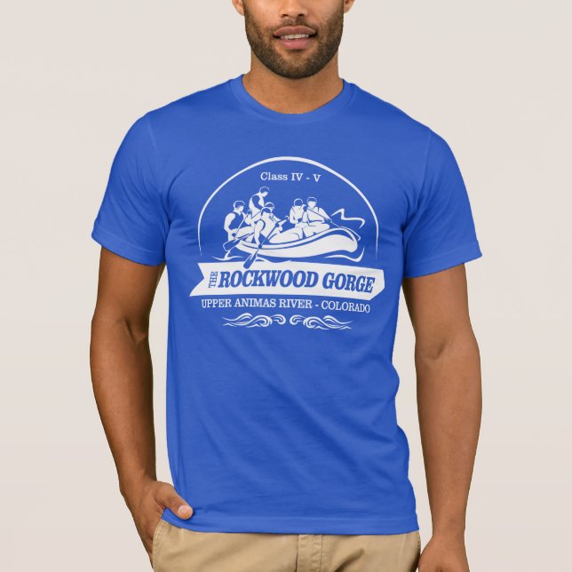 Camiseta Gorge de Rockwood (jangada 2) (Frente)