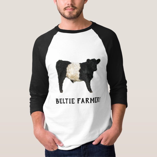 Camiseta Gorgeous Belted Galloway Steer Cutout T-Shirt (Frente)