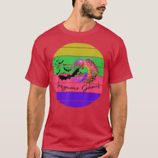Camiseta Gorgeous Ghoul Retro Halloween Baddie Col