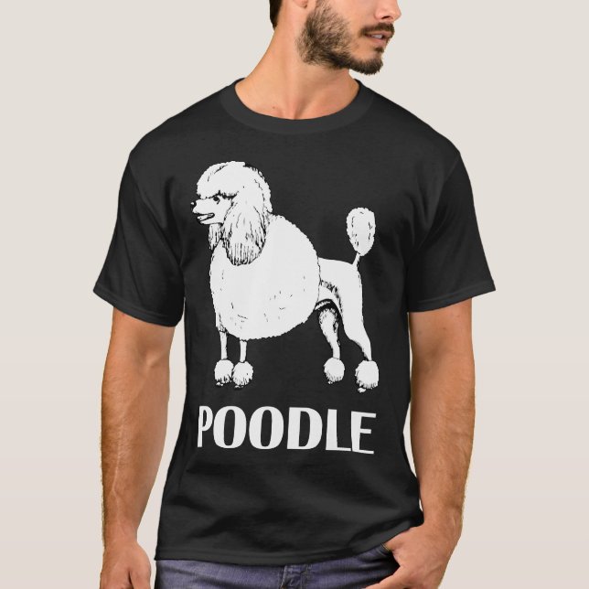 Camiseta Gorgeous Poodle (Frente)