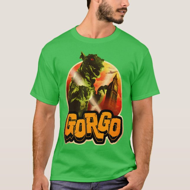 Camiseta Gorgo retrô (Frente)