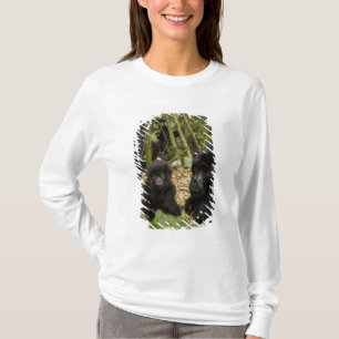 Camiseta Gorila da Montanha, adulto com filhote