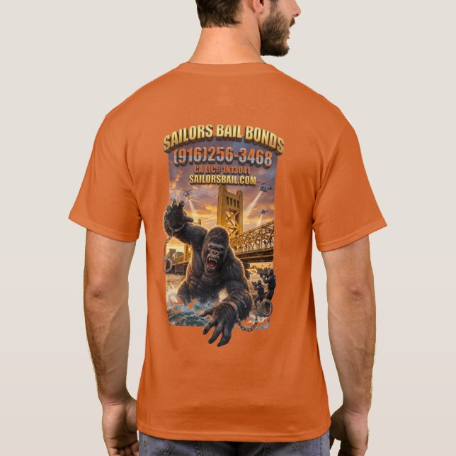 Camiseta Gorila Enorme (Verso)