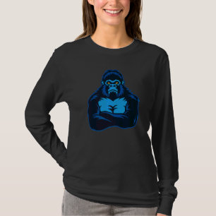Camiseta Gorila Fisiculturista Para a Próxima Sessão de Tre