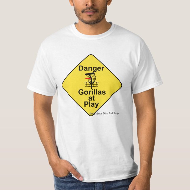 Camiseta Gorila no jogo (Frente)
