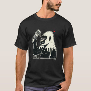 Camiseta Gorila Pintor CriativoArte Artística Legal de Rua