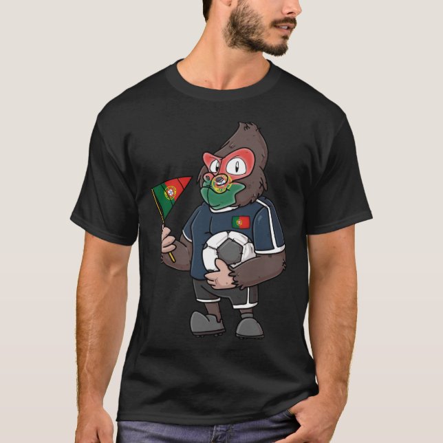 Camiseta Gorila Portuguesa (Frente)