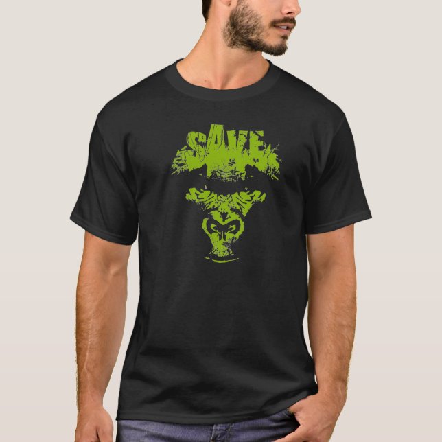 Camiseta gorila protecção (Frente)