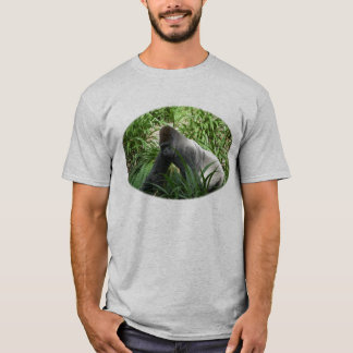 Camiseta Gorila traseiro da lâmina