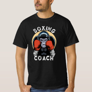 Camiseta Gorilla Boxing Coach - Treinador em Esporte