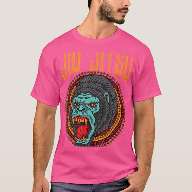 Camiseta Gorilla Brazilian Jiu Jitsu (Frente)