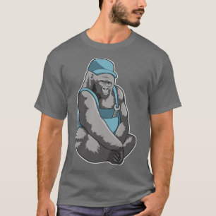 Camiseta Gorilla Como Artesã Com Wrench
