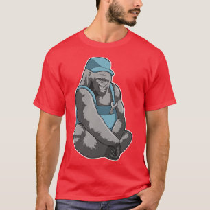 Camiseta Gorilla Como Artesã Com Wrench
