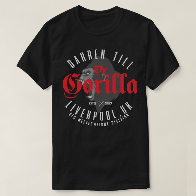 Camiseta Gorilla Darren Till Classic T Shirt (Frente do Design)