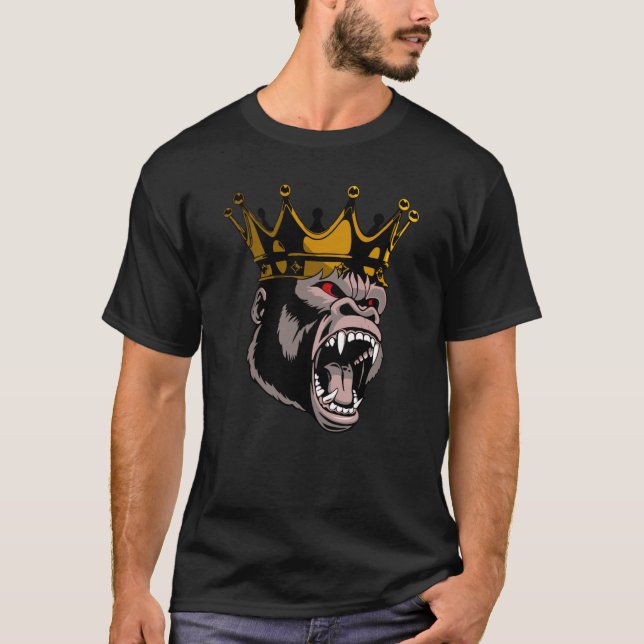 Camiseta Gorilla Jero Designs (Frente)