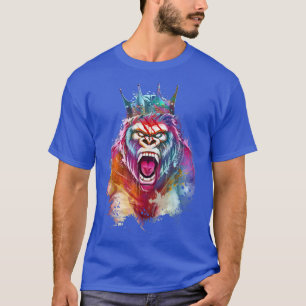 Camiseta Gorilla King Motivation Beast Workout Gym Success