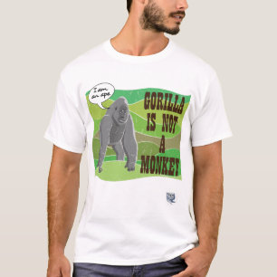 Camiseta Gorilla não é um macaco