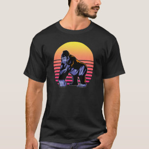 Camiseta Gorilla Retro Vintage Style Gorilla For Gorilla