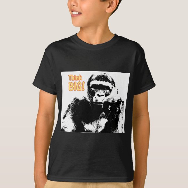 Camiseta Gorilla Think Big (Frente)