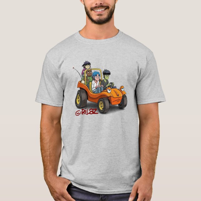 Camiseta Gorillaz (Frente)