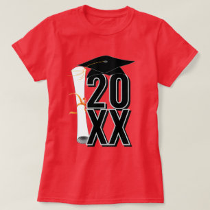 Camiseta Gorra e Diploma de Formatura 20XX