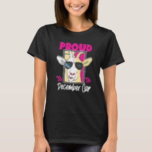 Camiseta Gorro Capricórnio Zodíaco Orgulhoso Dezembro