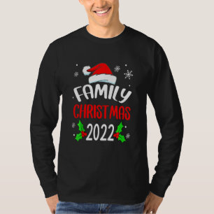 Camiseta Gorro de Natal Santa para Família Combinando Natal