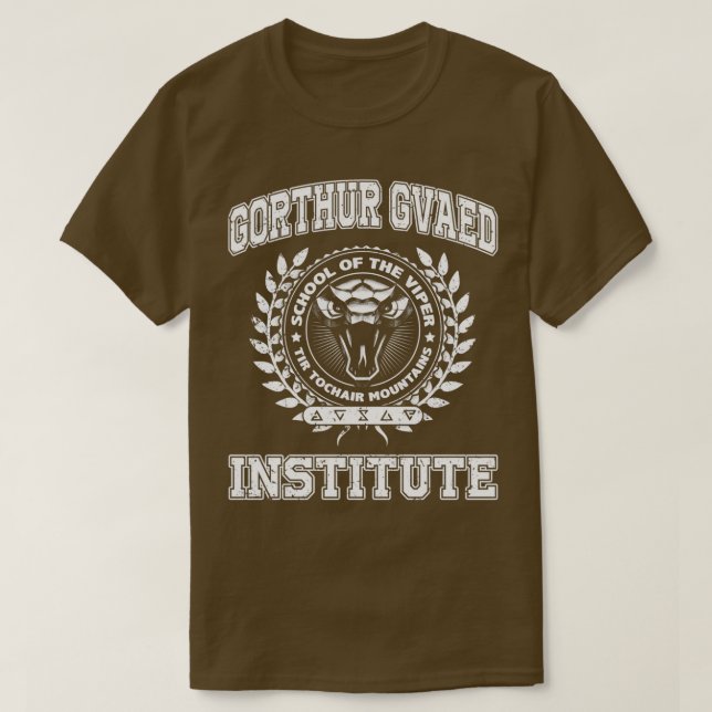 Camiseta Gorthur Gvaed Witcher Viper School  (Frente do Design)