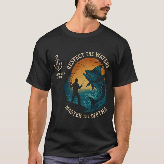 Camiseta Goss Apparel: Reel Legends: Espírito Tidebound (Frente)