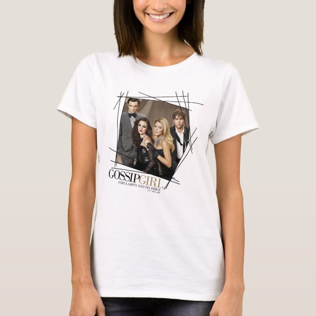Camiseta Gossip Girl Glamor Group Graphic (Frente)