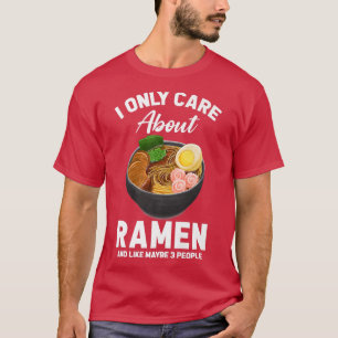 Camiseta Gosta de comida doce Humor Noodle Chef só se impor