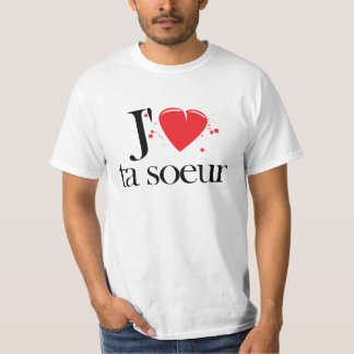 Camiseta Gosto da tua irmã - I bobina your sister