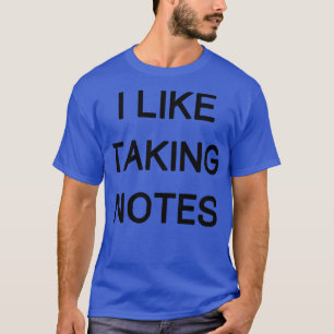 Camiseta gosto de anotar 1