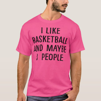 Camiseta Gosto De Basquete E Talvez De 3 Pessoas