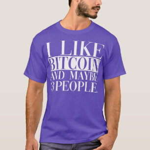Camiseta Gosto De Bitmoney E Talvez De 3 Pessoas