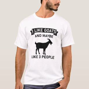 Camiseta Gosto De Cabras E Talvez De Três Pessoas